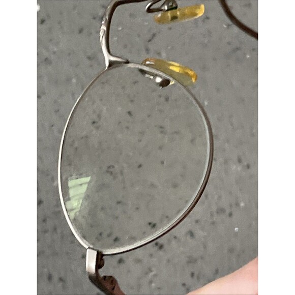 LATITUDE EYEWEAR EYEGLASSES FRAMES ONLY LE204 Matt/Brown 47-18-135 Full Rim Oval
